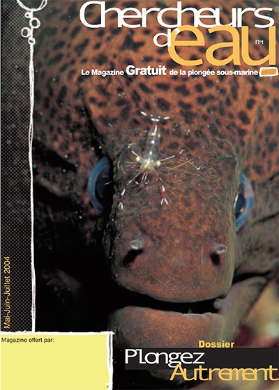 magazine plongée chercheurs d eau n1 murene moray