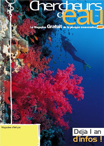 magazine plongée chercheurs d eau n4 corail mou