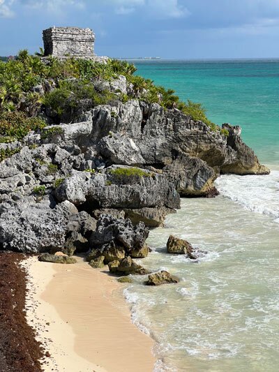 Plage de tulum Mexique