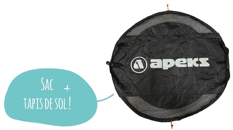 SAC qui fait aussi tapis de sol
