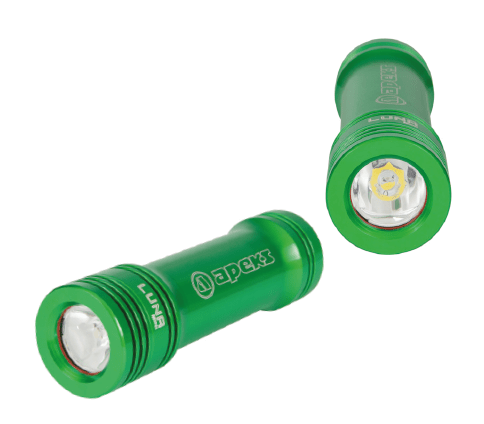 Lampe Luna Mini verte 10cm et 1000 lumens