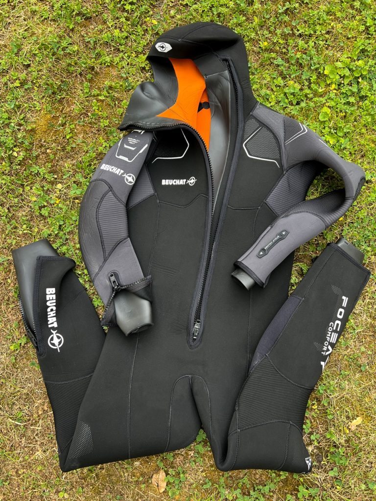 Plongeur en action avec la Focea Comfort 7