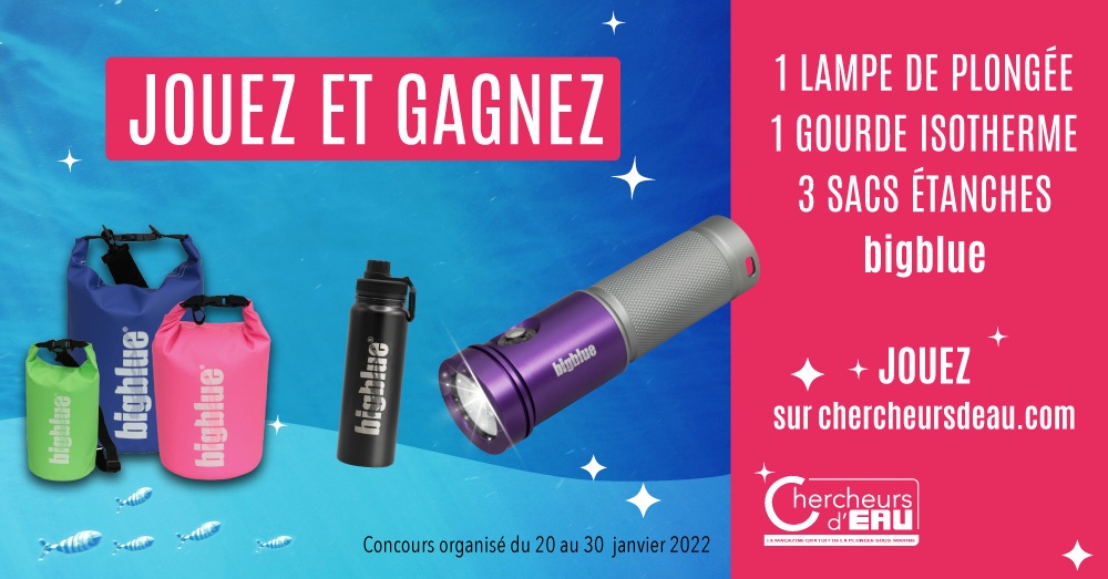 gagnez une lampe de plongée bigblue