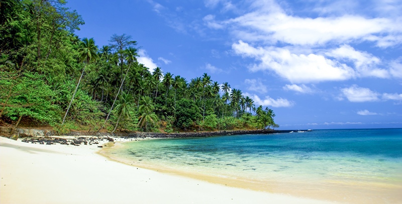 plage séjour plongée à sao tomé