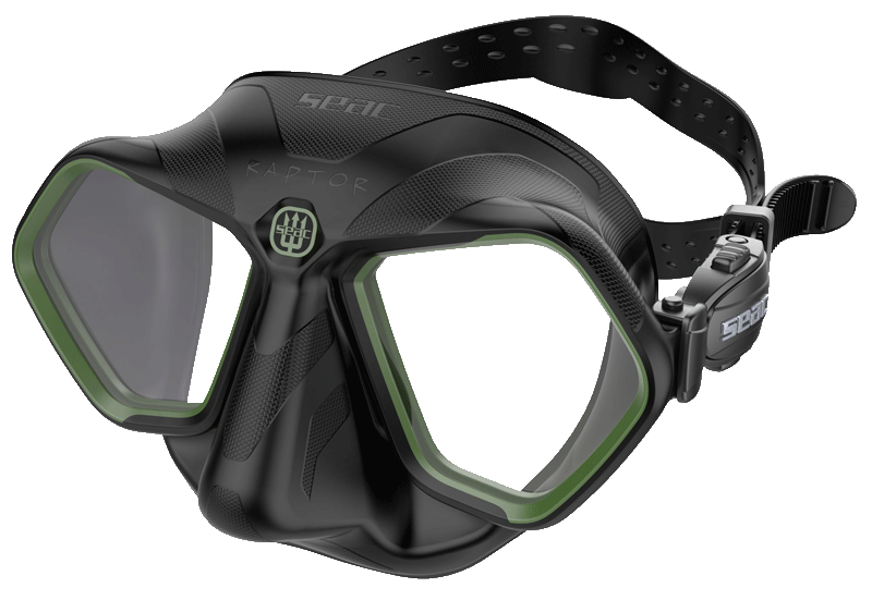 masque apnée vert