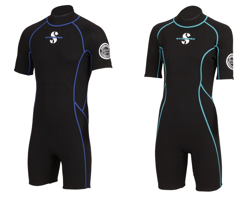 Combinaison shorty sport homme et femme de Scubapro