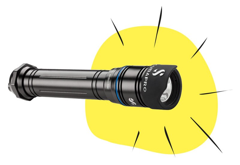 Lampe étanche plongée sous-marine Nova 850 tek Scubapro