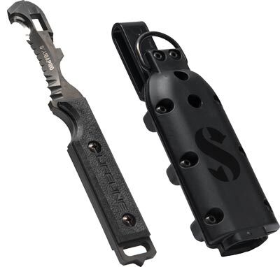 couteau de plongée JAWZ noir Scubapro