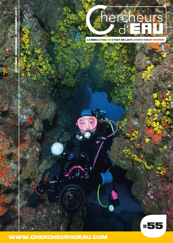 n55 magazine plongée Chercheurs d'eau