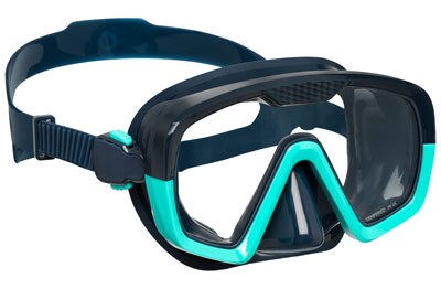 masque mono verre SCD 100 bleu et noir marque SUBEA