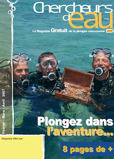 n12 magazine plongée Chercheurs d'eau