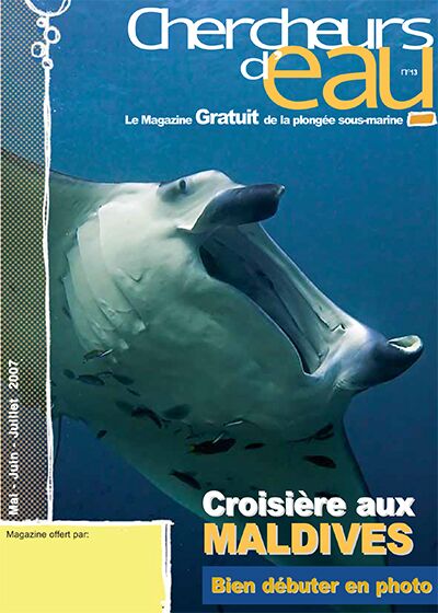 n13 magazine plongée Chercheurs d'eau