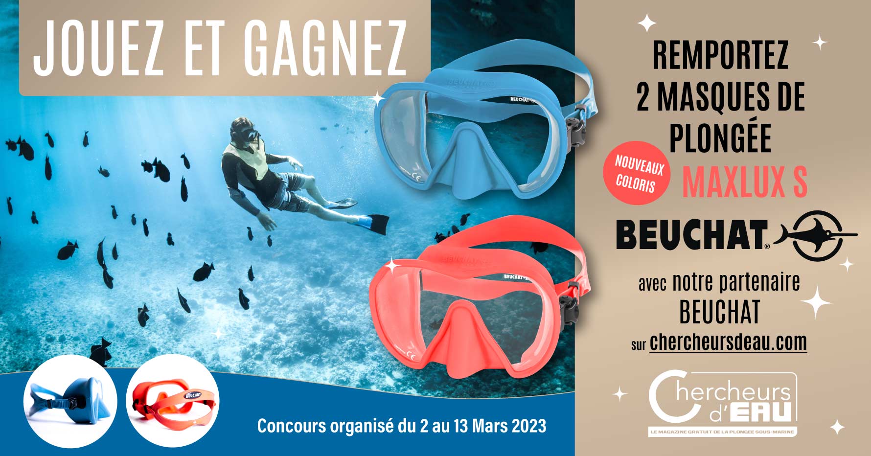 Jeu concours masques beuchat