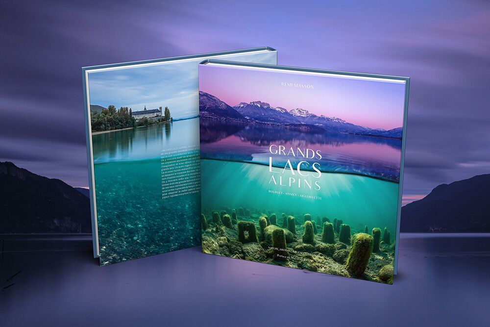 livre plongée grands lacs alpins
