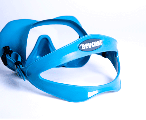 masque de plongée BEUCHAT bleu
